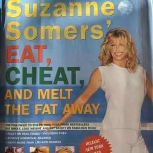 Suzanne Somers' Eat, Cheat, And Melt The Fat Away (Hardcover)